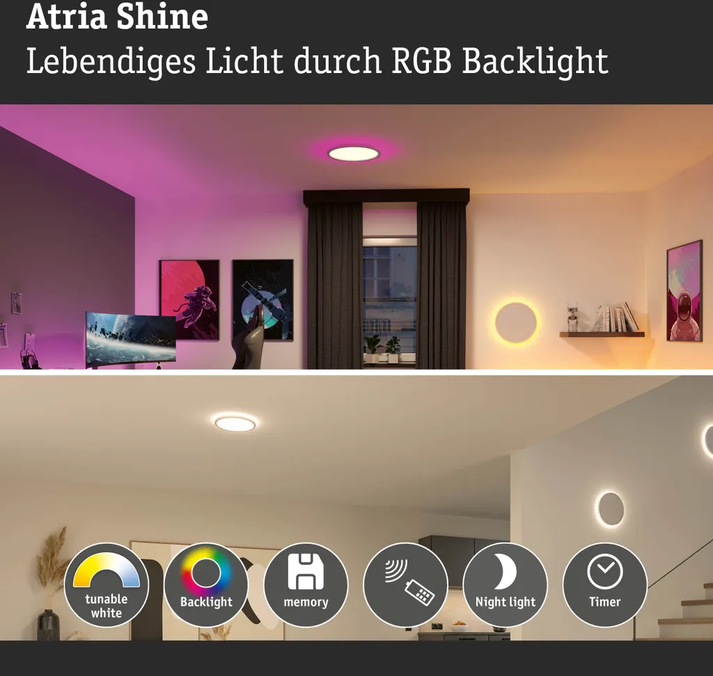 Pannello LED Paulmann Atria Shine - 5