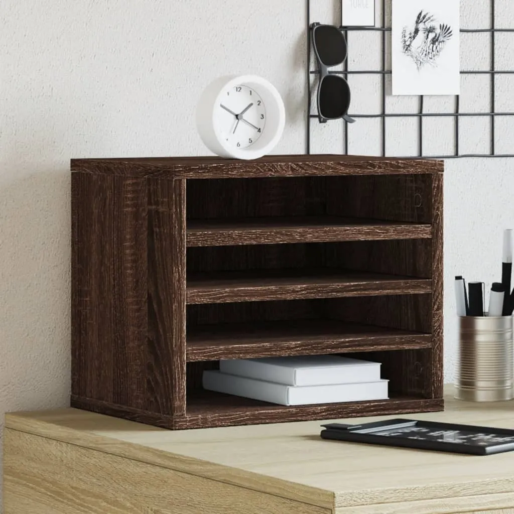 Organizer Design Maison Exclusive 36x26x29,5 cm Rovere Marrone