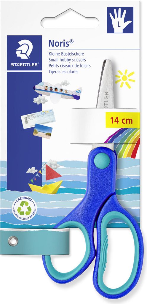 STAEDTLER Schere Noris 14cm Linksh. Karton Zdjęcie produktu 