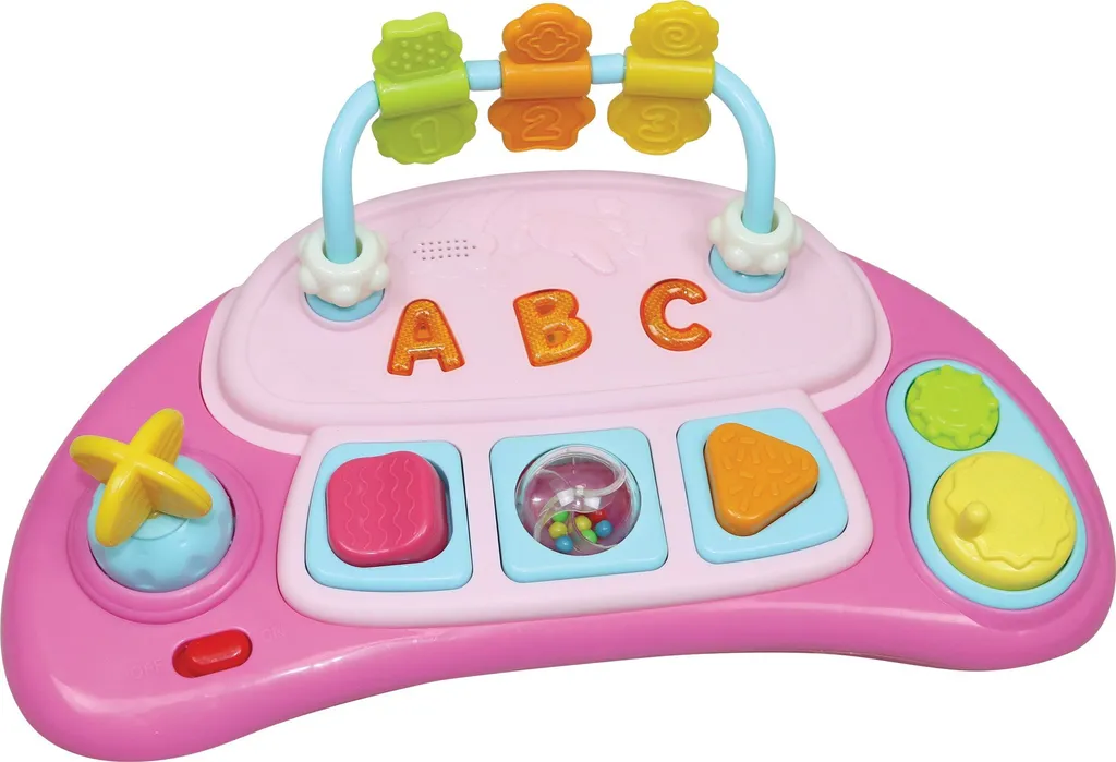 Trotteur Stable FreeOn ABC-Walker Rouge pour Sécuriser les Premiers Pas