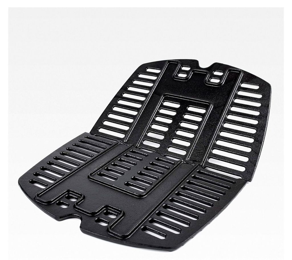 Grillrost aus Gusseisen für Weber Q100, Q1000, Q1200, Q1400 Modelle (2er Set, Gesamtmaße 43,18 cm x 32,25 cm)