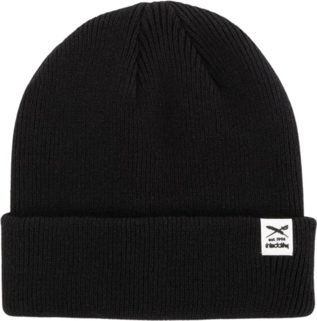 Iriedaily Smurpher Baumwolle Beanie black .