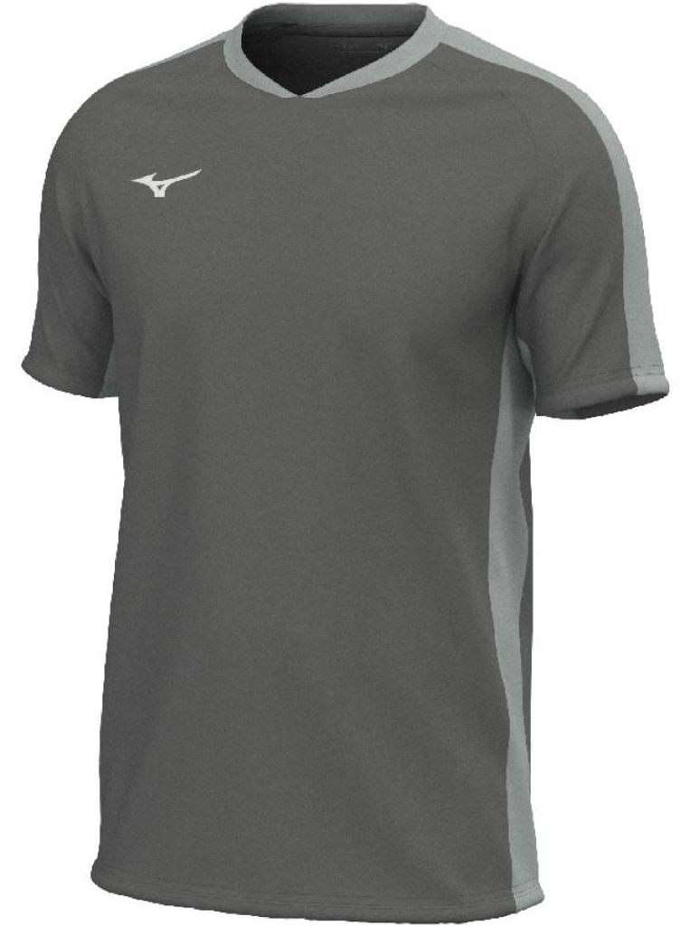 Mizuno Herren TEAM TRN TEE, Farbe:Grau, Textil:L