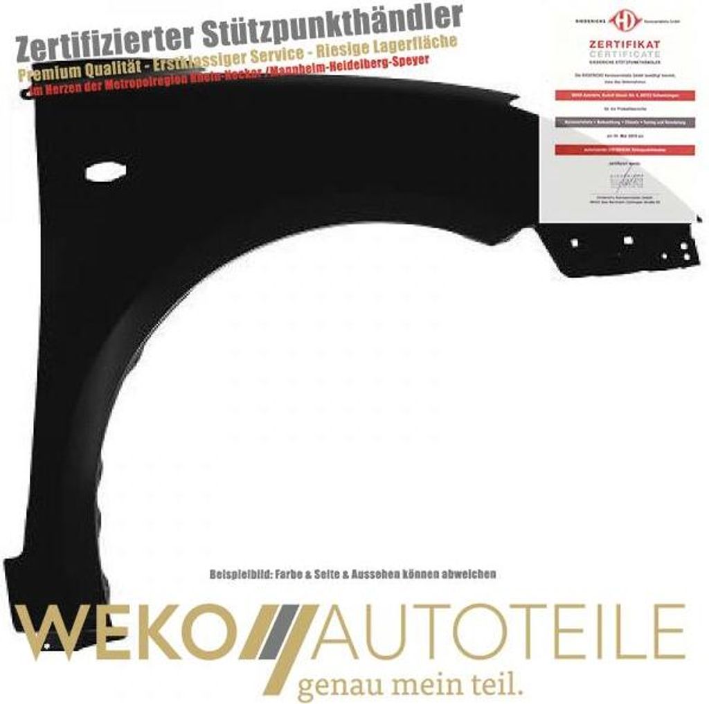 Kotflügel vorne rechts DIEDERICHS 6414006 für SUZUKI