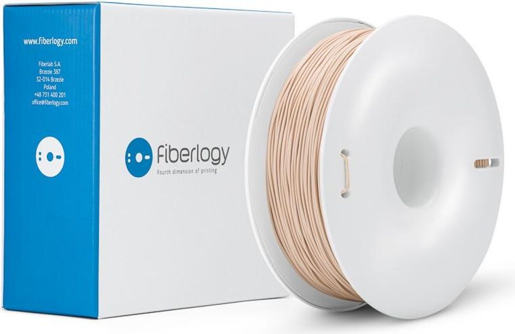 Filament FiberFlex 30D Beige 1,75 mm 0,85kg FIBERLOGY Zdjęcie produktu 