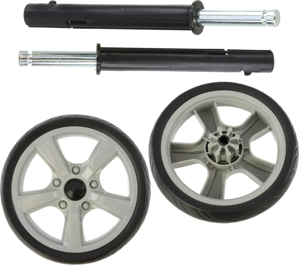 Paire de roues increvables en plastique pour brouette IWO95 LOAD&GO 95L