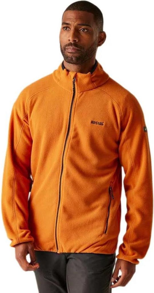 Regatta Hadfield Fleece Mit Durchgehendem Reißverschluss Orange M Mann Orange M