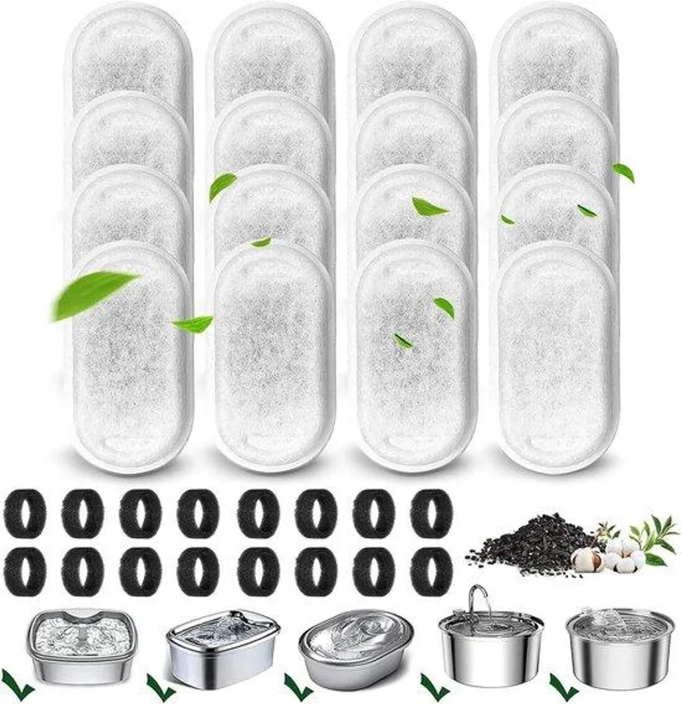 Kit de filtration en acier inoxydable durable pour fontaine à eau