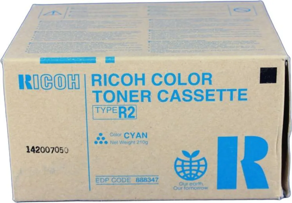 Cartouche de Toner Cyan Ricoh Type R2 Originale pour Imprimante Laser