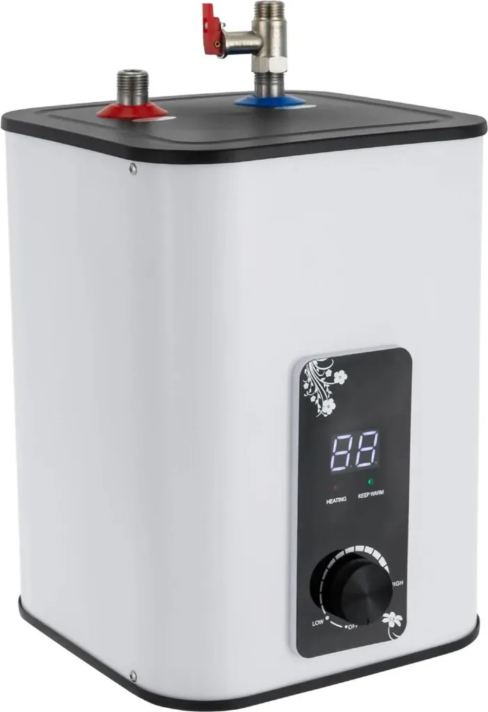 Chauffe-eau 8L SY-8 : fini l'eau froide au robinet avec cuve inox 1500W