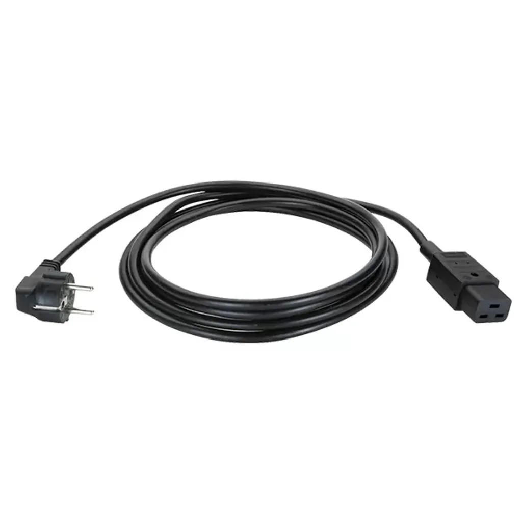 Cordon secteur IEC C13 Bachmann 2m pour PC et moniteur informatique