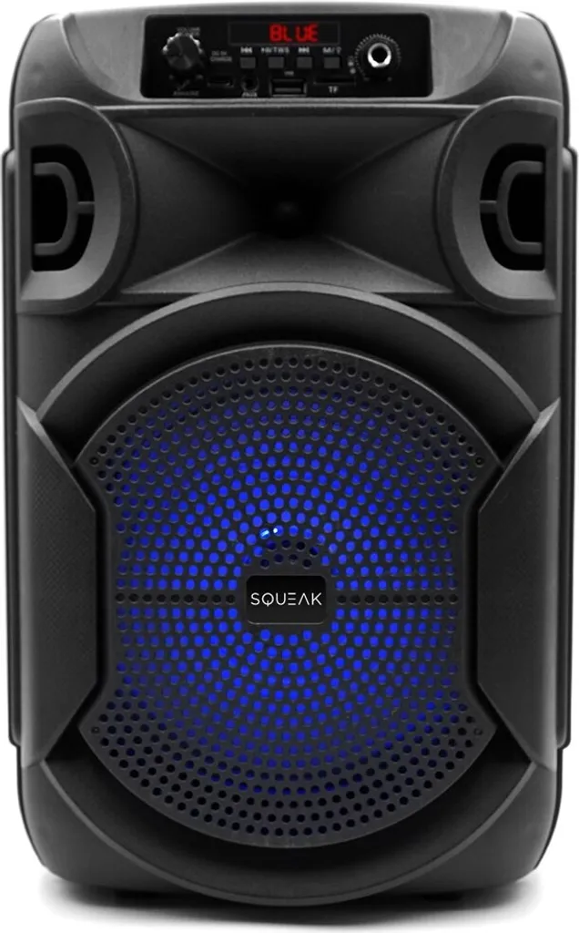 Squeak PulseTower SQ1006: Altoparlante Bluetooth 5.3 Karaoke e Party - 7