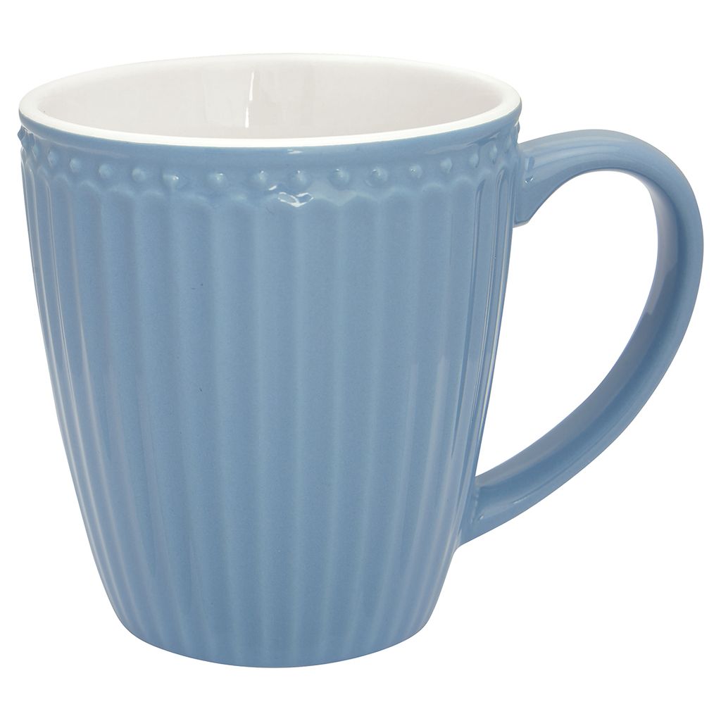 Greengate Alice Becher mit Henkel sky blue 0,4l