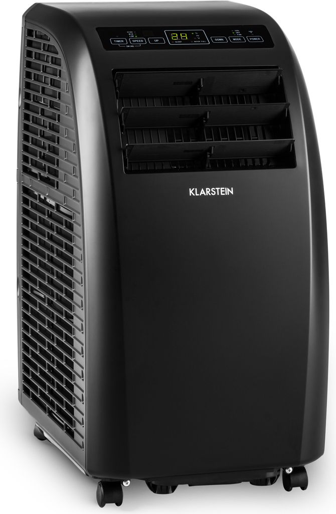 Klarstein Metrobreeze Rome Smart Mobile Klimaanlage – 10000 BTU, 29-49 m², App & Alexa Steuerung, , 3-in-1 Kühlen, Trocknen & Ventilator, Inkl....