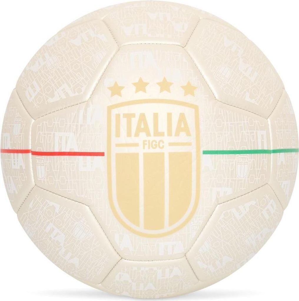 Italien Fußball Weiß - Kinder - Fanball - Freizeitball - Größe 5