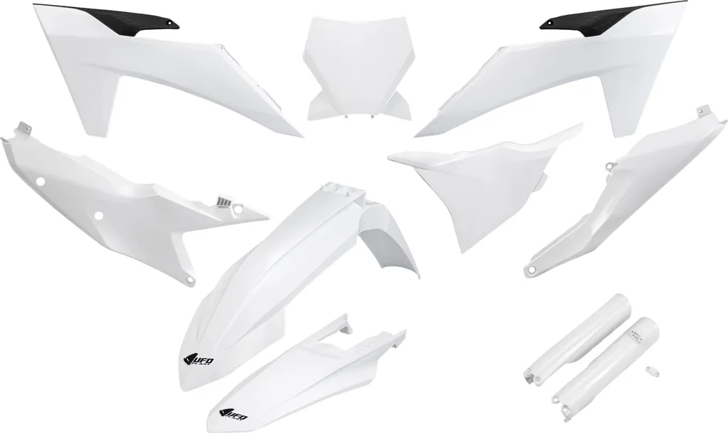Kit plastique Sx Sxf 023 Wh pour rénovation carénage moto