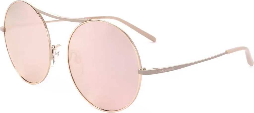 Ana Hickmann AH3194 Beige Oro | Occhiali da Sole Donna Chic 57mm