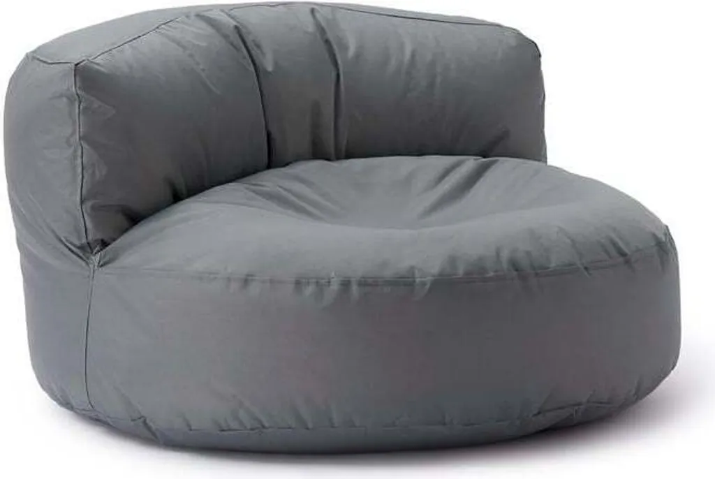 Pouf Sacco Lumaland 320L Grigio: La Soluzione per Tutta la Famiglia