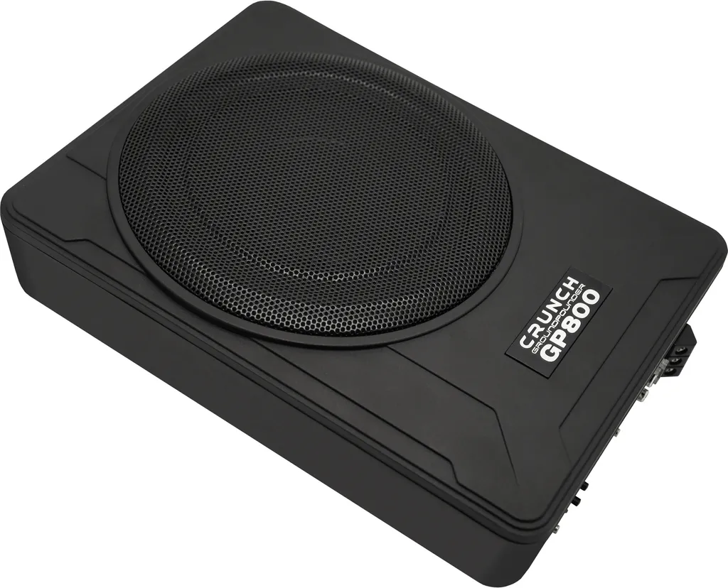Subwoofer Actif CRUNCH GP800v2 Groundpounder 20cm Caisson de Basse