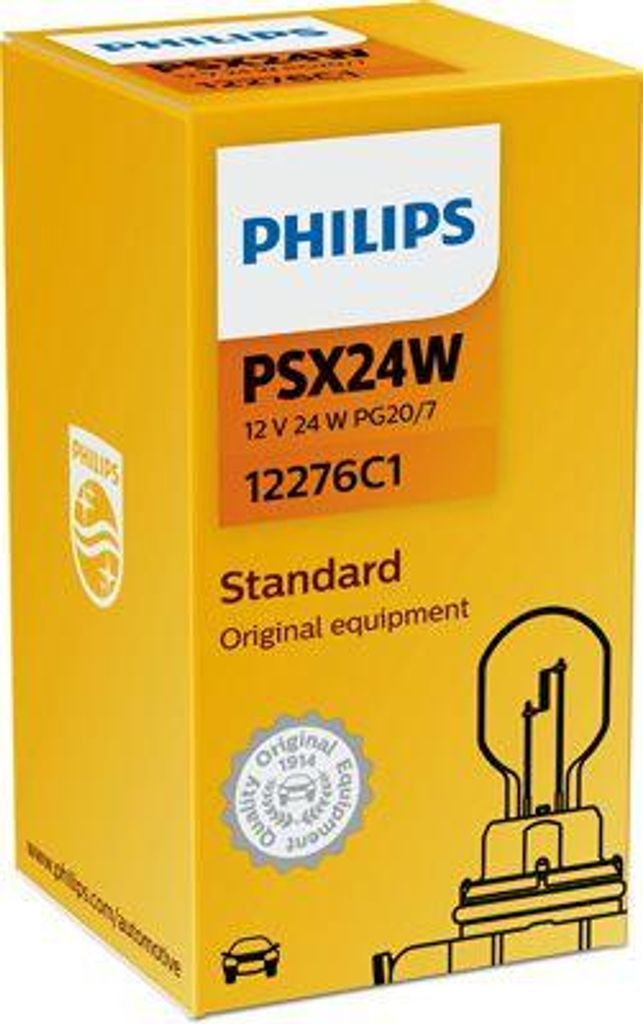 PHILIPS 12276C1 Blinkerlampe OE kompatibel mit Captiva, Voyager, Berlingo, C3, C4, DS3, Freemont, E-Pace, I-Pace, Compass, Cherokee, Patriot, Wran...