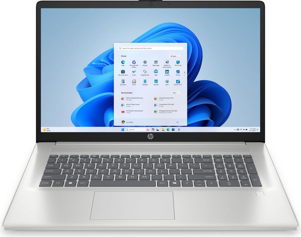 HP 17-cp2653ng - AMD Ryzen? 5 - Notebook - 2,8 GHz Produktbild 