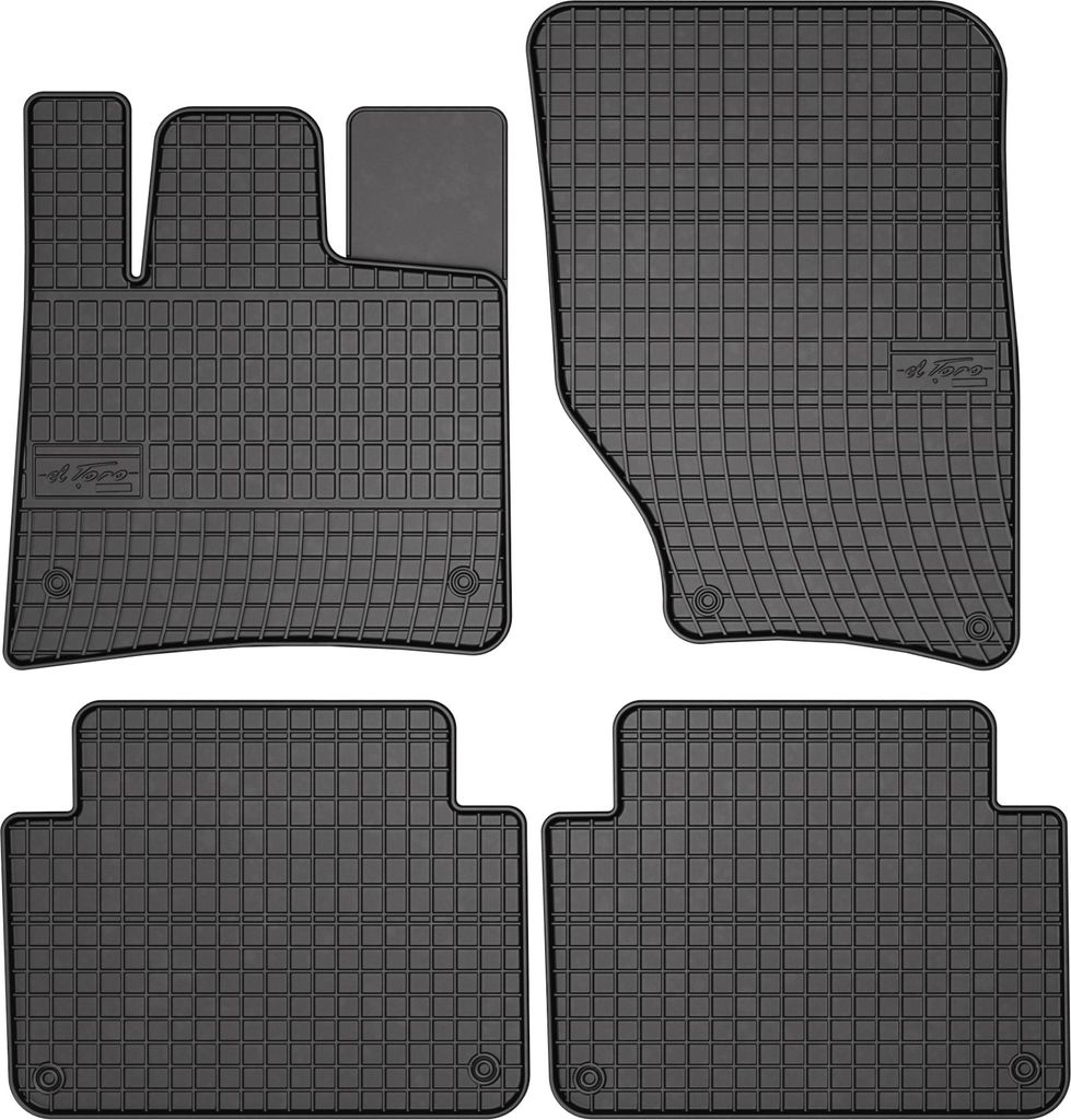FROGUM Gummimatten Autofussmatten für Audi Q7 I 2005-2015