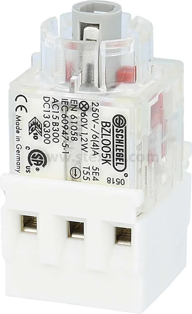 Modulo Contatto Schlegel BZ_K 2NC Illuminabile - Qualità Industriale