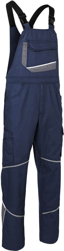 Kübler Iconiq Latzhose dunkelblau/anthrazit Gr. 60