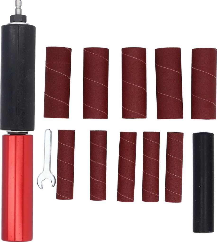 Spindelschleifer Adapter 3/8in Mandrel Aluminiumlegierung Bohrer Schleifdorn Kit für Holz Metall