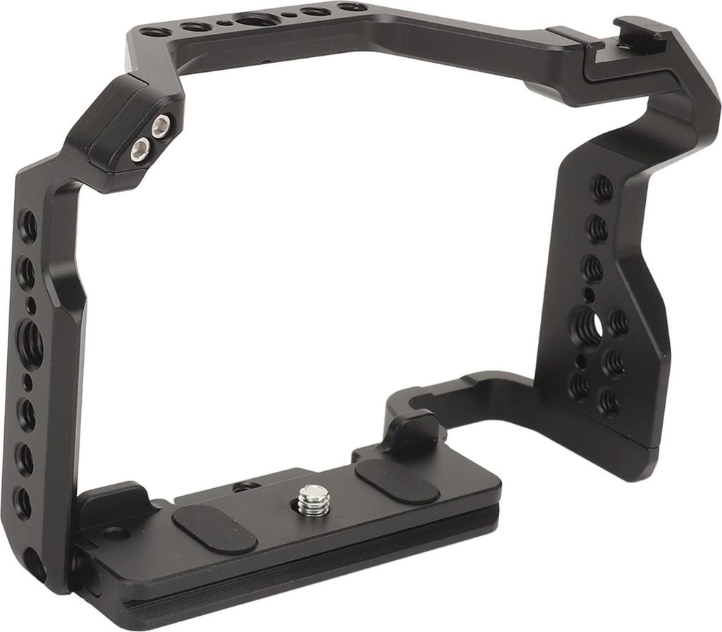 Vollständiger Kamerakäfig für Nikon Z50, Aluminiumlegierung, schützendes Videogerät mit 1/4 3/8 Zoll Gewindeloch, Kaltschuhmontage, Fotografie