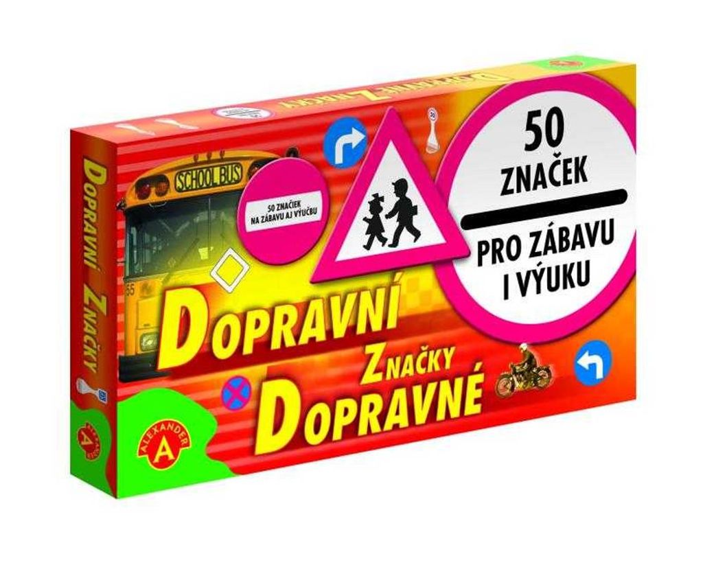 Pexi Dopravní značky sada 50 nejznám. značek Obrázek produktu 