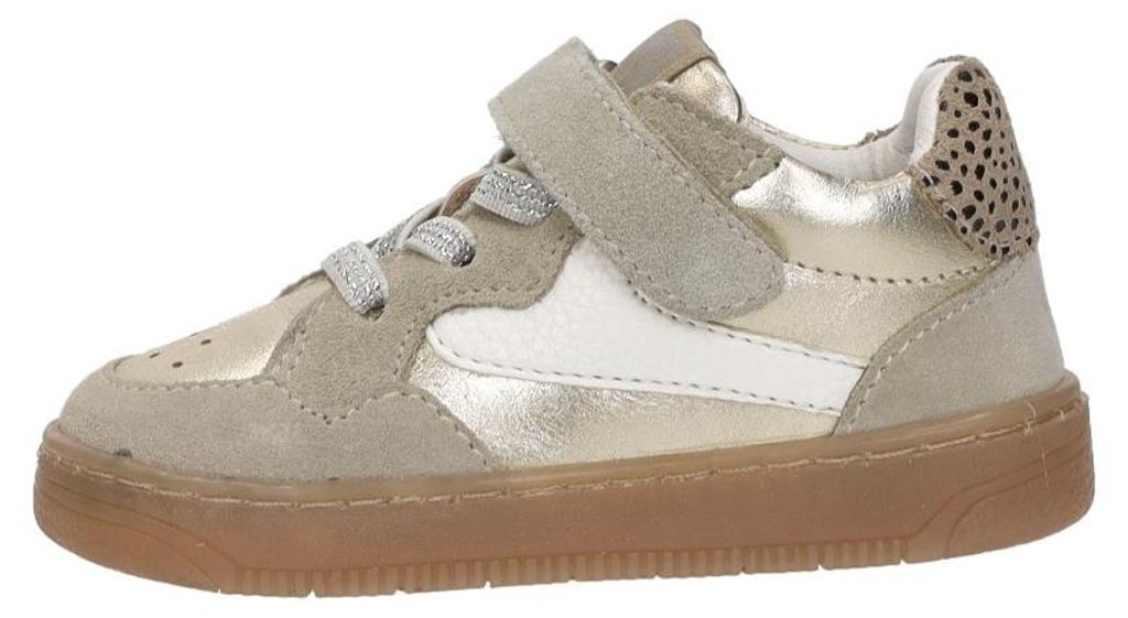 KEQ Meisjes Baby schoentjes Meisjes Baby schoentjes - Goudkleur - Maat 21