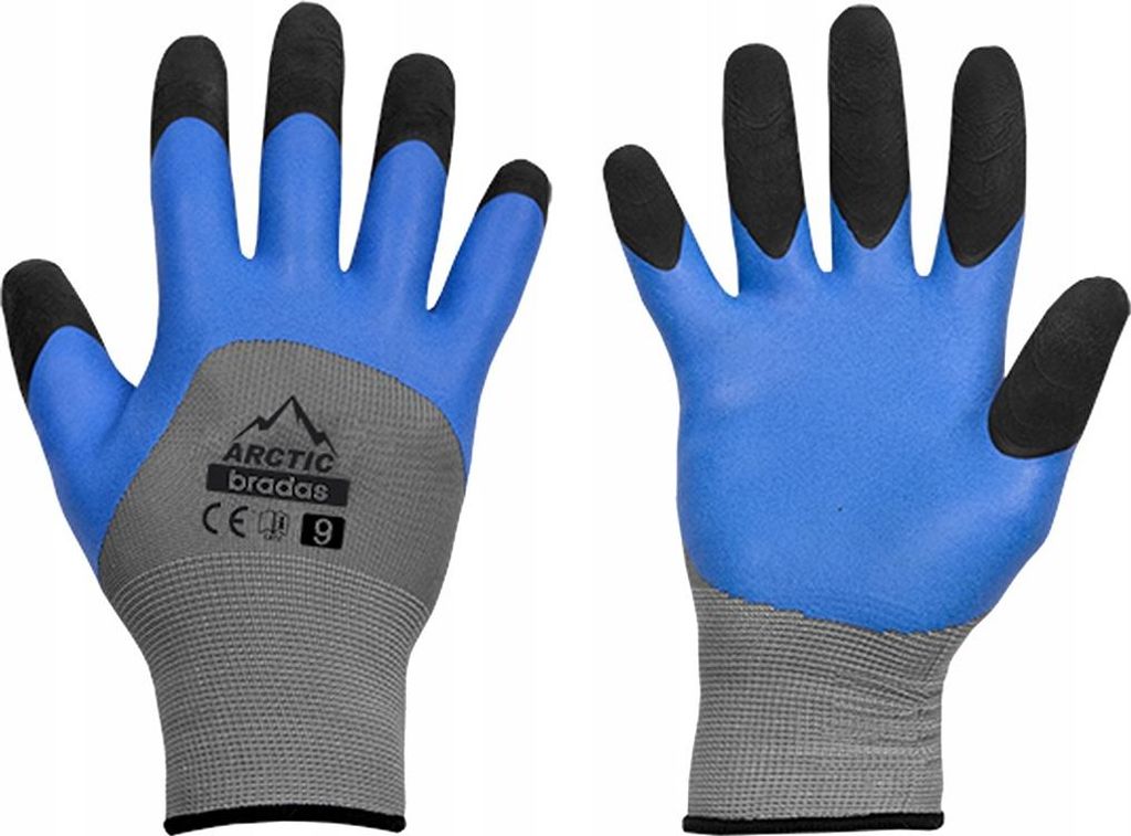 Bradas RWA10 Arctic Latex-Arbeitshandschuhe, Größe 10