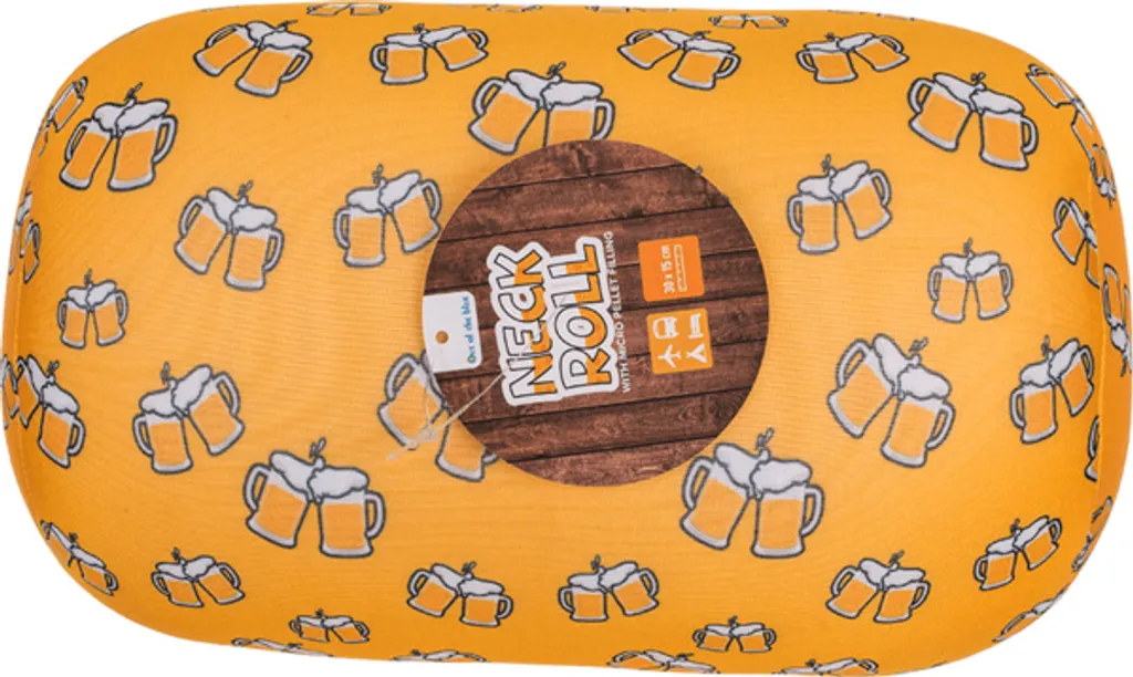 Coussin de Repos Forme Bière – Traversin Ergonomique à Microbilles - 3