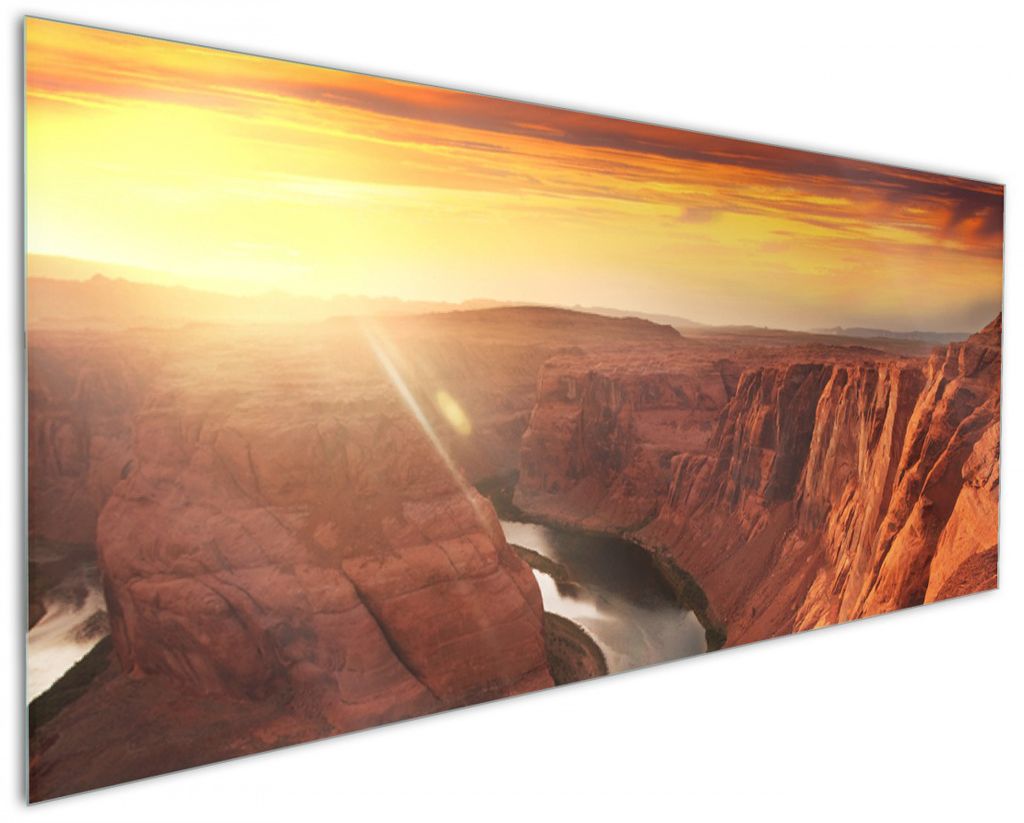 Wallario Küchenrückwand aus Glas, Größe: 125 x 50 cm, Produktbild 
