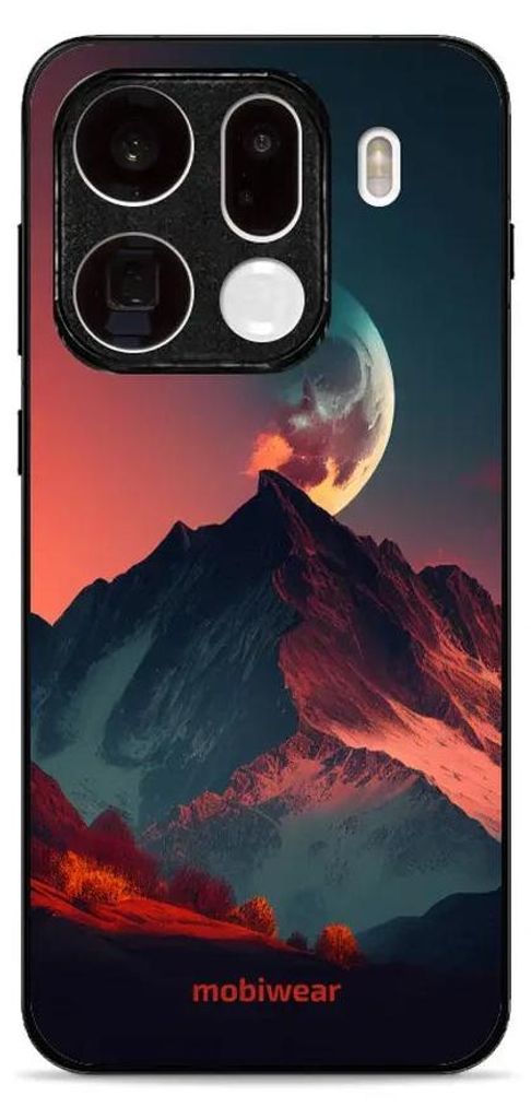Handyhülle für Oppo Find X9 Pro, Mobiwear Glossy Case, Gebirgsdämmerung
