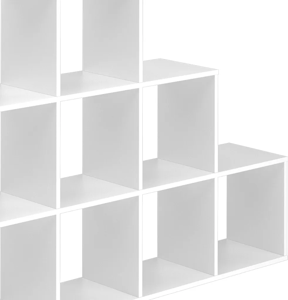 Étagère Modulaire Vicco Blanche 142 cm à Compartiments Robustes 35993