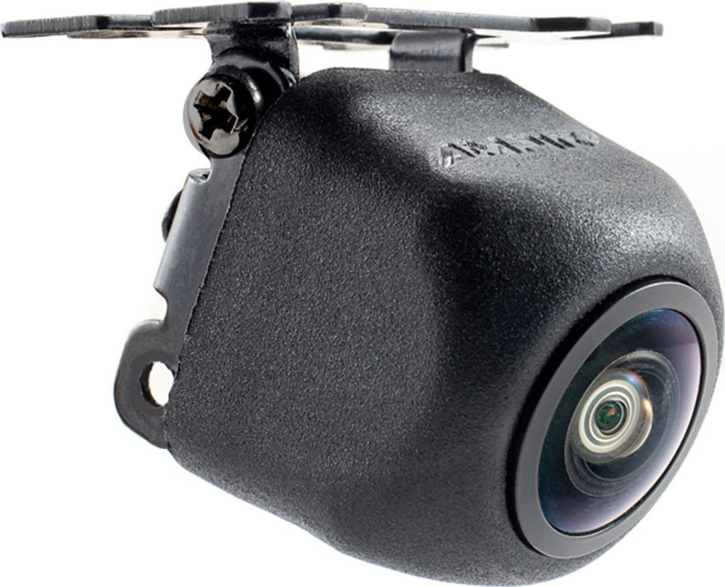 AMPIRE KTX802 | Mini Farb-Rückfahrkamera | Aufbau mit 155° | Frontkamera Eingang