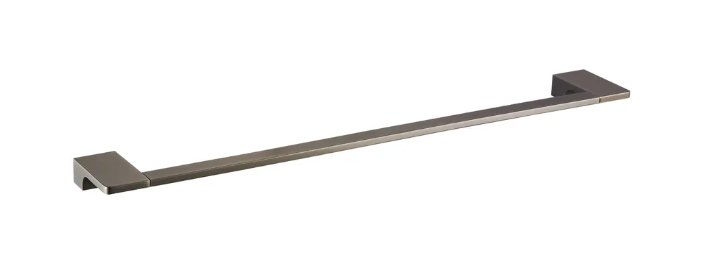 Porte-serviette 60 cm NIL gris métal : Séchage rapide et gain de place