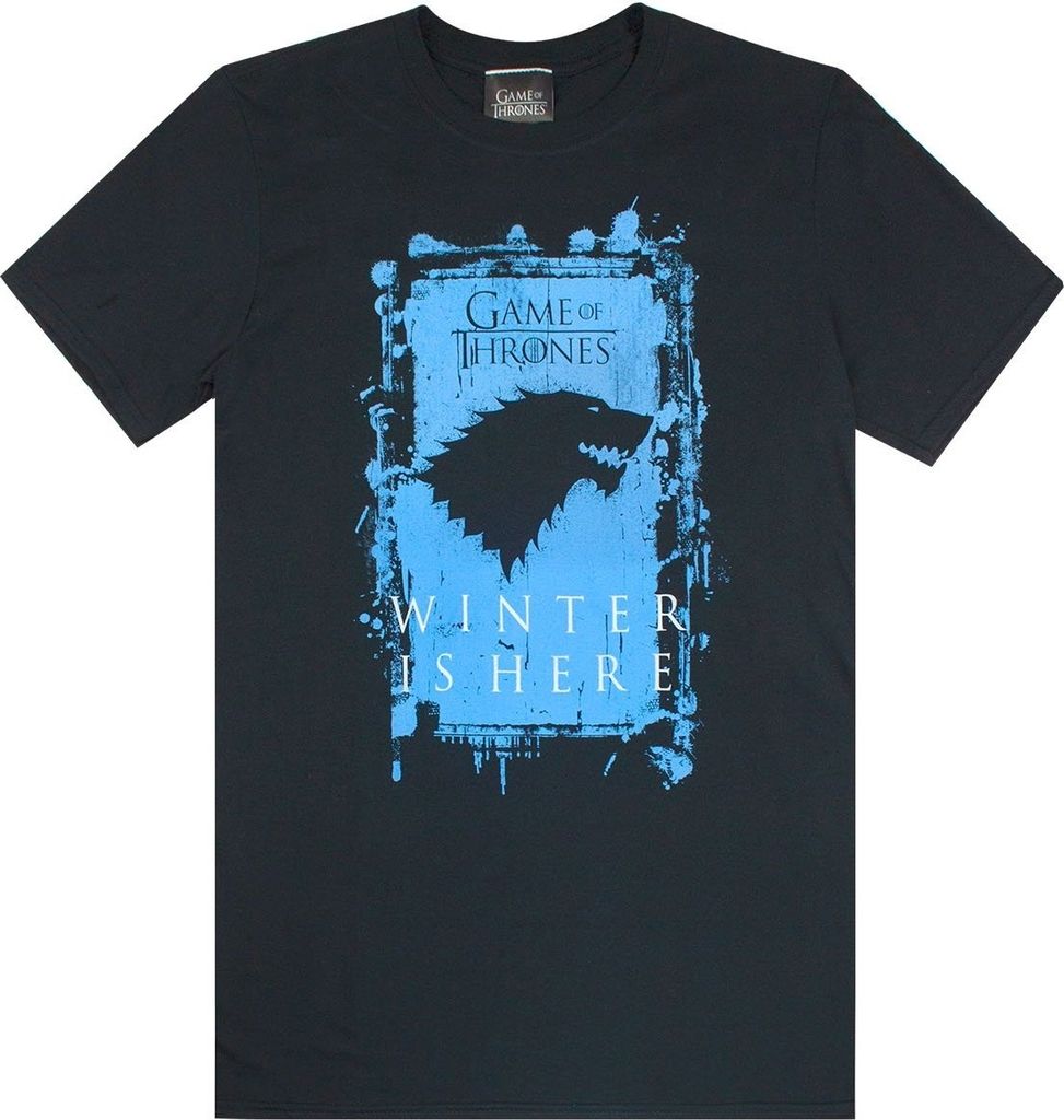Game of Thrones - T-Shirt für Herren NS5286 (L) (Schwarz)