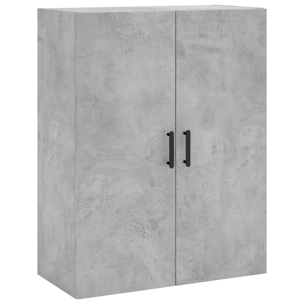 SYFAX™ Mobile a Parete Grigio Cemento 69,5x34x90 cm