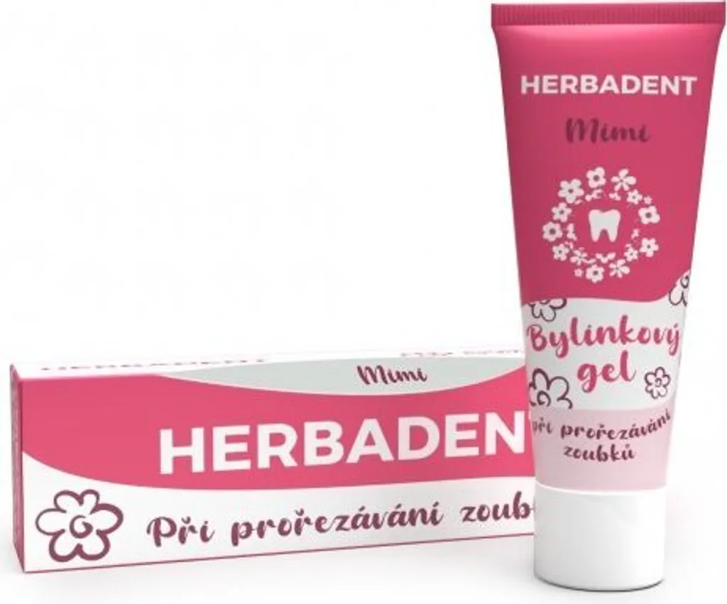 Soulager les gencives douloureuses de bébé : Gel HERBADENT plantes 25 g