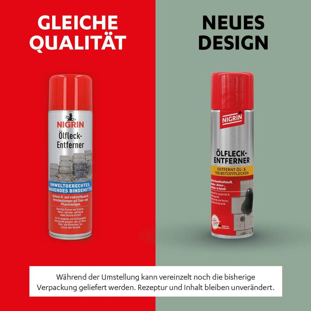 NIGRIN Ölfleck-Entferner, saugendes Bindemittel 500ml Produktbild 