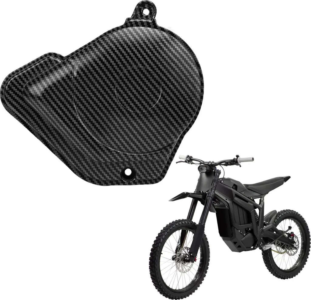 Coperchio frizione per moto, stile fibra di carbonio, resistente al calore, ricambio protettivo per Talaria Sting X3 MX3 MX4 MX5