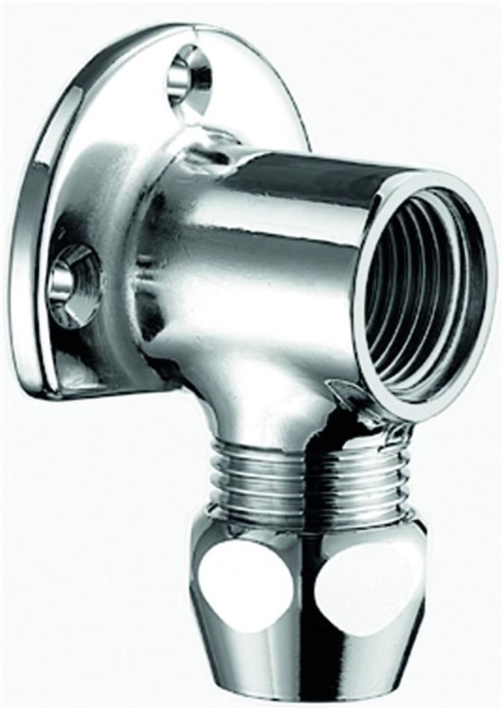 Schell Wandscheibe chrom mit Quetschverschraubung 1/2" x 12 mm