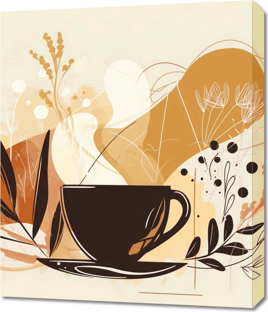 Image Pause Aromatique 60x70 cm - Impression Haute Qualité Grand Format