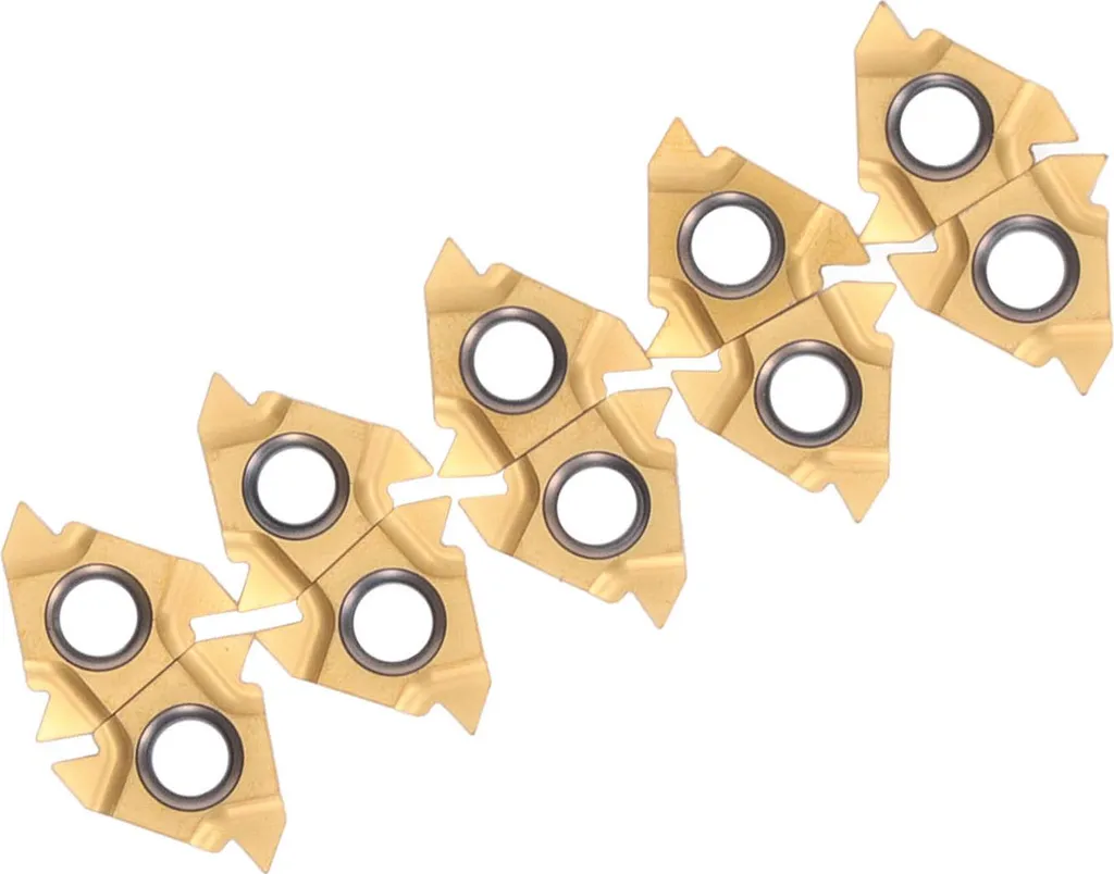 10 Inserts à Filetage Extérieur en Carbure avec Boîte de Rangement - 4
