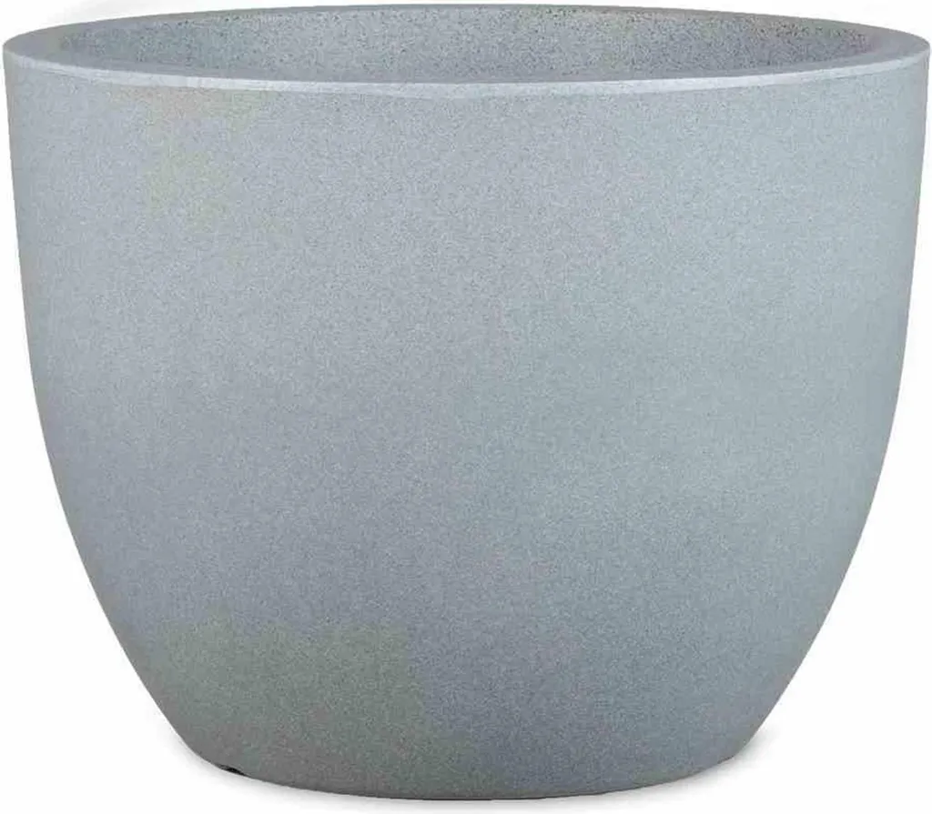 Pot de Fleurs Bristol 50 Gris Pierre : Solution Durable contre le Gel