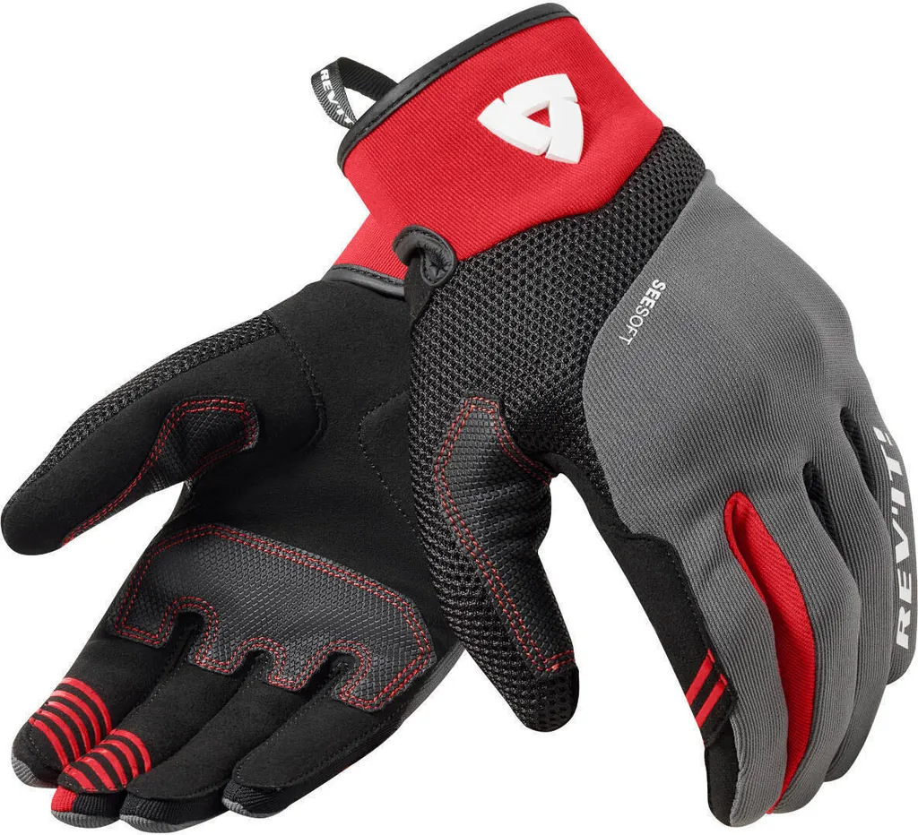 Gants Revit Endo Rouge S - Évitez la Chaleur et Roulez en Sécurité