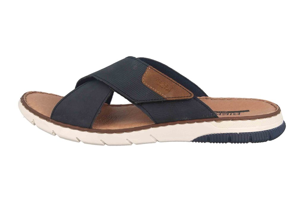 Rieker mules in plus sizes blue 25283-14 velká pánská obuv Obrázek produktu 